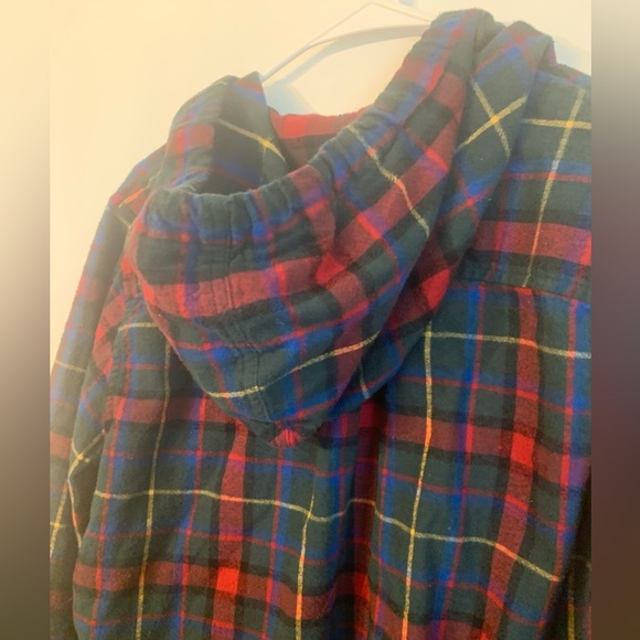 L.L. Bean zip up flannel jacket - Picture 7 of 7
